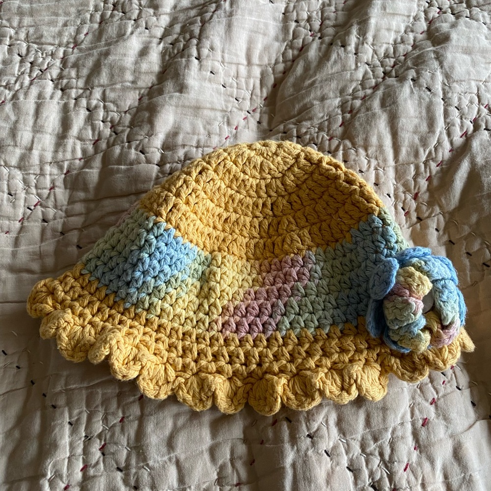 Handmade Crochet Toddler Hat